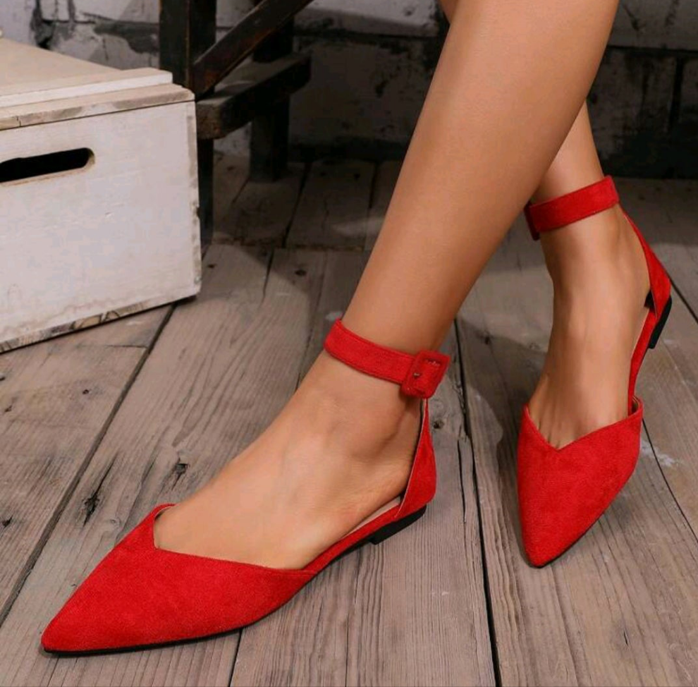 Zapato Bianca Rojo