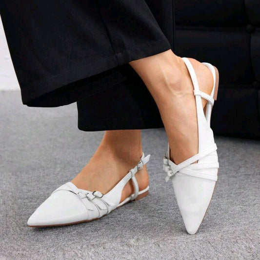 Zapato Blanca Tono Blanco