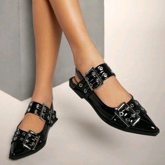 Zapato Amalia Tono Negro